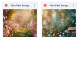 Ultimate Fairy Path Background Bundle