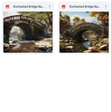 Ultimate Enchanted Bridge Background Bundle