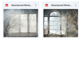 Ultimate Abandoned Winter Background Bundle