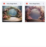 Ultimate Fairy Stage Background Bundle