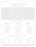 Wedding Business Forms Packet Templates