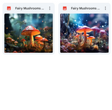 Ultimate Fairy Mushroom Background Bundle