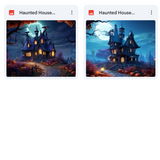 Ultimate Haunted House Background Bundle