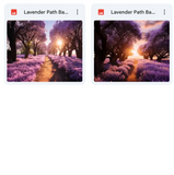 Ultimate Lavender Paths Background Bundle