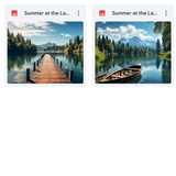 Ultimate Summer at the Lake Background Bundle