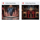 Ultimate Holiday Stage Background Bundle