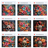 Dia de Muertos Fine Art Asset Pack