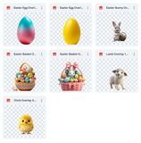 Little Dolls Series: Easter Egg Hunt Asset Pack