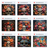 Dia de Muertos Fine Art Asset Pack