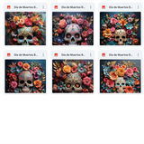 Dia de Muertos Fine Art Asset Pack