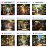 Ultimate Patriotic Park Background Bundle