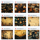 Ultimate Retro Halloween Texture Bundle