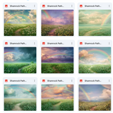 Ultimate Shamrock Path Background Bundle