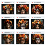 Dia de Muertos Fine Art Asset Pack