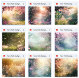 Ultimate Fairy Path Background Bundle