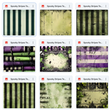 Ultimate Spooky Stripes Texture Bundle