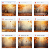 Ultimate Autumn Haze Background Bundle