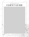 Modern Wedding Guide Template