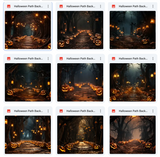 Ultimate Halloween Path Background Bundle