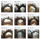 Ultimate Eerie Arch Background Bundle