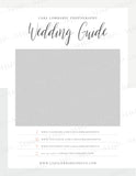 Wedding Guide Template