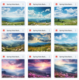 Ultimate Spring Vistas Background Bundle