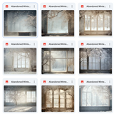 Ultimate Abandoned Winter Background Bundle