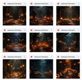 Ultimate Halloween Path Background Bundle