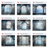 Ultimate Frosty Fine Art Winter Background Bundle