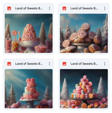 Land of Sweets Background Bundle
