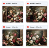Masters of Floral Background Bundle