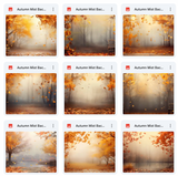 Ultimate Autumn Haze Background Bundle