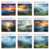 Ultimate Mountain Top Vista Background Bundle