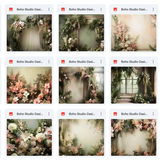 Ultimate Boho Studio Oasis Background Bundle