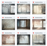 Ultimate Abandoned Winter Background Bundle