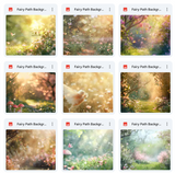 Ultimate Fairy Path Background Bundle