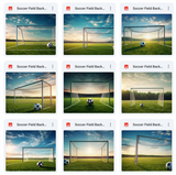 Ultimate Soccer Field Background Bundle