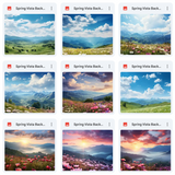 Ultimate Spring Vistas Background Bundle