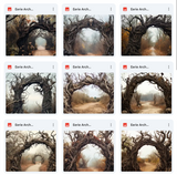 Ultimate Eerie Arch Background Bundle