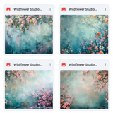 Wildflowers Studio Background Bundle