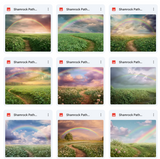 Ultimate Shamrock Path Background Bundle
