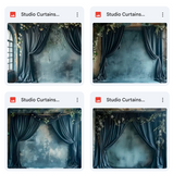 Studio Curtains Background Bundle