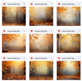 Ultimate Autumn Haze Background Bundle