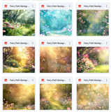 Ultimate Fairy Path Background Bundle