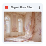 Elegant Floral Silks Background Bundle