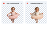 Magical Little Ballerina Model Overlays