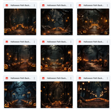 Ultimate Halloween Path Background Bundle