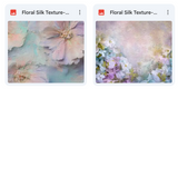 Magical Floral Silk Textures