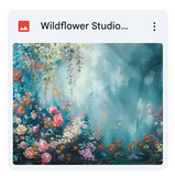 Wildflowers Studio Background Bundle