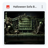 Halloween Sofa Background Bundle